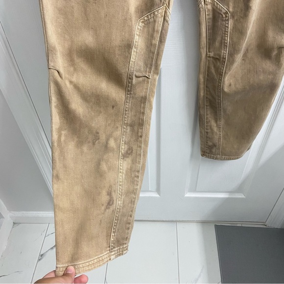 Pilcro Anthropologie Wanderer Relaxed Jeans Bronze Tan Size 29 - Picture 5 of 11